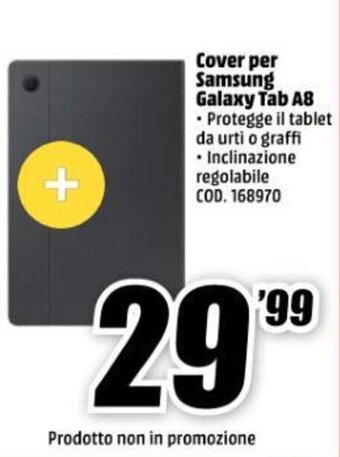 MediaWorld Samsung Cover per Galaxy Tab A8 offerta