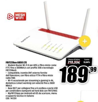 Fritz! Box 6850 LTE