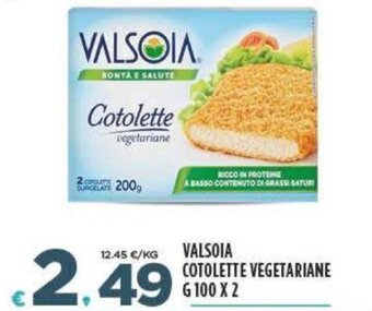 Deco Supermercati Valsoia Cotolette Vegetariane g 100 x 2 offerta