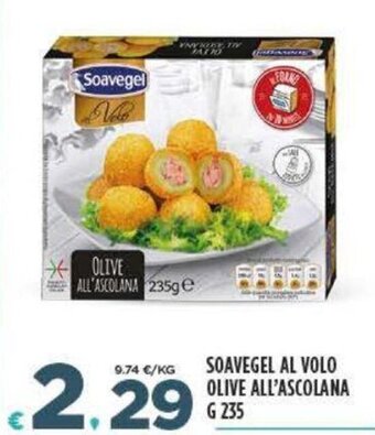 Deco Supermercati Soavegel Al Volo Olive All'Ascolana g 235 offerta