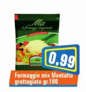 Formaggio mix Montalto grattugiato gr. 100