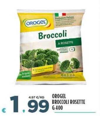 Deco Supermercati Orogel Broccoli Rosette g 400 offerta