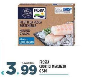 Deco Supermercati Frosta Cuori di Merluzzo g 340 offerta