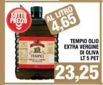 Templo Olio Extra Vergine Di Oliva Lt 5 Pet