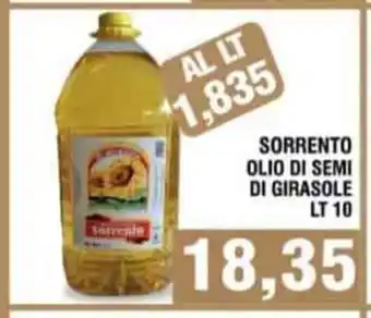 Bitar Sorrento Olio Di Semi Di Girasole 10 Lt offerta