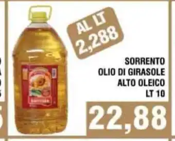 Bitar Sorrento Olio Di Girasole Alto Oleico 10 Lt offerta