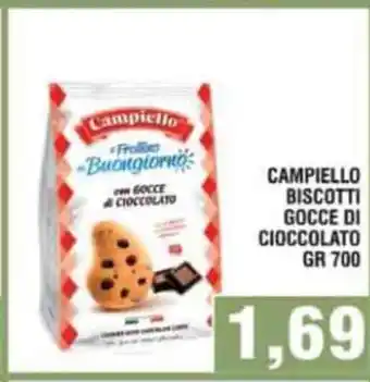Bitar Campiello Biscotti Gocce Di Cioccolato 700 gr offerta