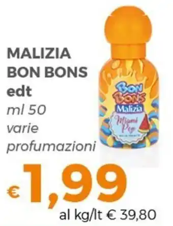 Bon Bons Malizia edt ml 50 varie profumazioni