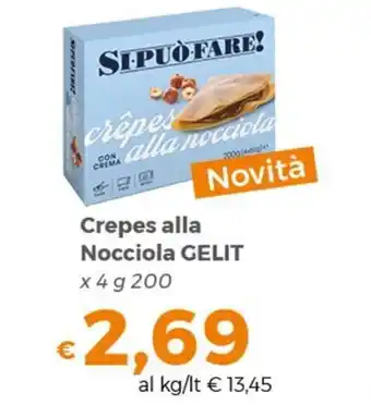 Gelit Crepes alla Nocciola x 4 g 200