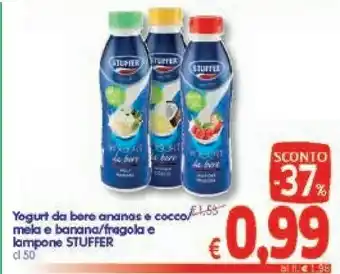 A&O Stuffer Yogurt Da Bere Mela E Banana 500 G(ml) offerta
