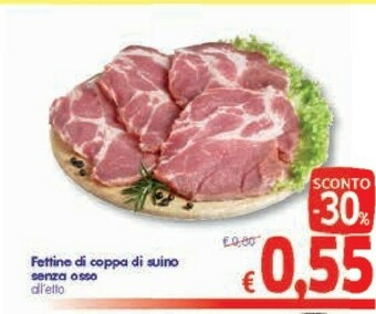 A&O Fettine Di Coppa Di Suino Senza Osso offerta