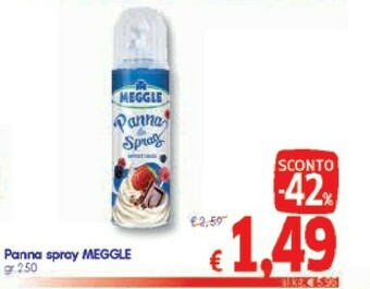 A&O Meggle Panna Spray UHT offerta
