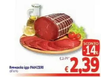 A&O Panzeri Bresaola Igp offerta