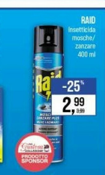 Caddy's Raid Insetticida offerta