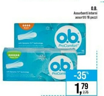 Caddy's Assorbenti interni offerta