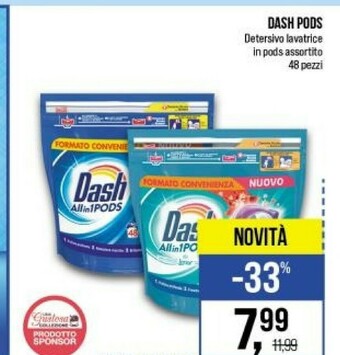 Caddy's Dash Detersivo lavatrice offerta