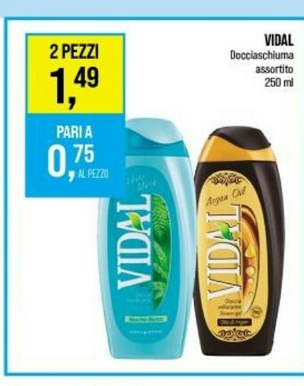Caddy's Vidal Bagnoschiuma offerta