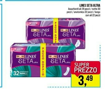 Caddy's Lines Assorbenti lines offerta