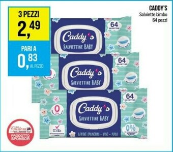 Caddy's Salviettine offerta