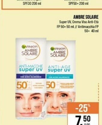 Caddy's Garnier Crema solare offerta