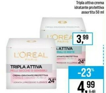 Caddy's L'Oreal Crema viso offerta