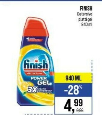 Caddy's Finish Detersivo lavastoviglie offerta