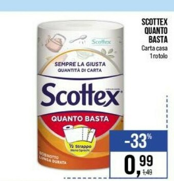 Caddy's Scottex Rotoli di carta offerta