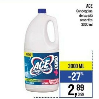 Caddy's Ace Candeggina offerta