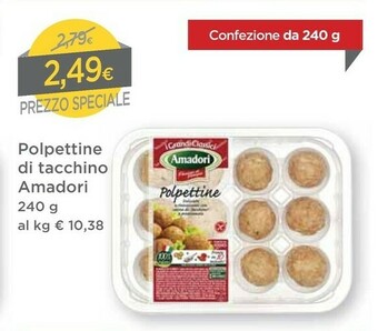 DPiù Amadori Polpette offerta