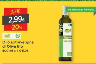 DPiù Olio Extravergine Di Oliva Bio offerta