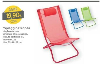 DPiù Lettino offerta