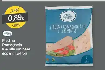 DPiù Terre sapienti Piadine offerta