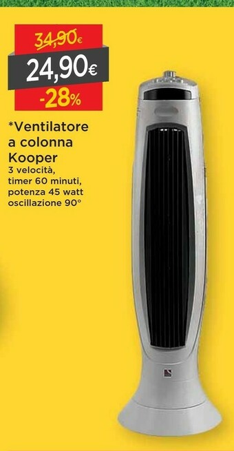 DPiù Ventilatore offerta