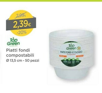 DPiù Piatti di plastica offerta