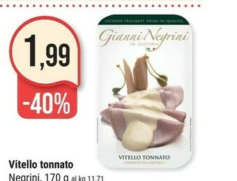 Gianni negrini Vitel Tonnè 170 G(ml)