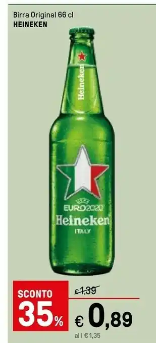 Iper La Grande Heineken - Birra Heineken 660 G(ml) offerta