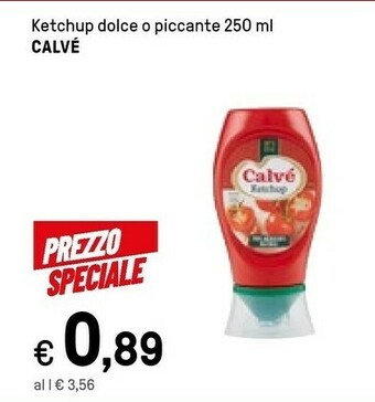 Iper La Grande Calvè Calvé - Ketchup 250 G(ml) offerta