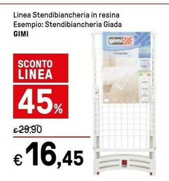 Iper La Grande Gimi Linea Stendibiancheria offerta