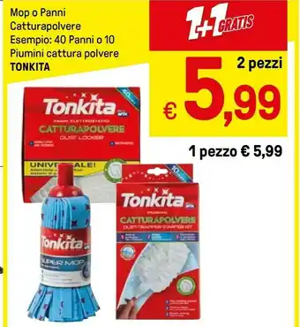 Iper La Grande Tonkita Mop Catturapolvere offerta