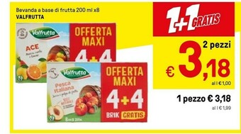 Iper La Grande Valfrutta Bevanda A Base Di Frutta offerta