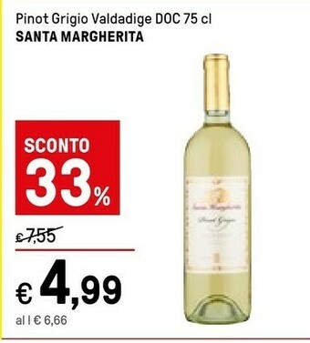 Iper La Grande Santa Margherita - Pinot Grigio Valdadige 750 G(ml) offerta