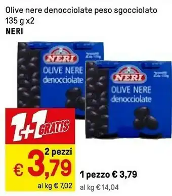 Iper La Grande Neri Olive Nere Denocciolate offerta