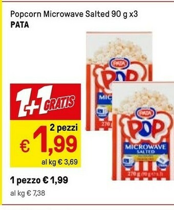 Pata Popcorn Microwave Salted