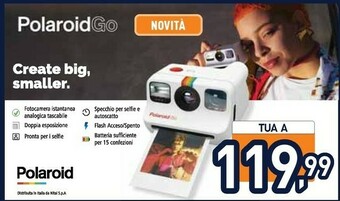 Unieuro Polaroid Go offerta