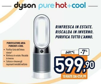 Unieuro Dyson Pure Hot+Cool Link Purificatore offerta