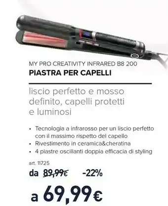 Unieuro Imetec My Pro Creativity Infrared B8 200 offerta