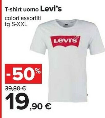 Carrefour T-shirt uomo offerta