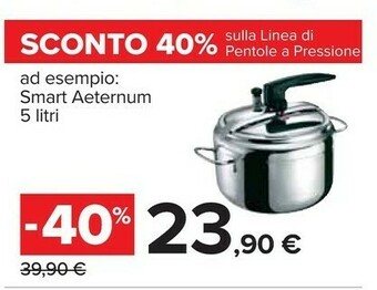 Carrefour Aeternum Pentola a pressione offerta