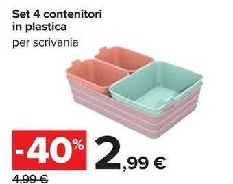 Carrefour Contenitori per alimenti offerta