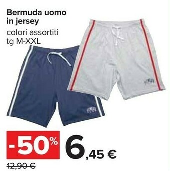Carrefour Jersey Bermuda offerta